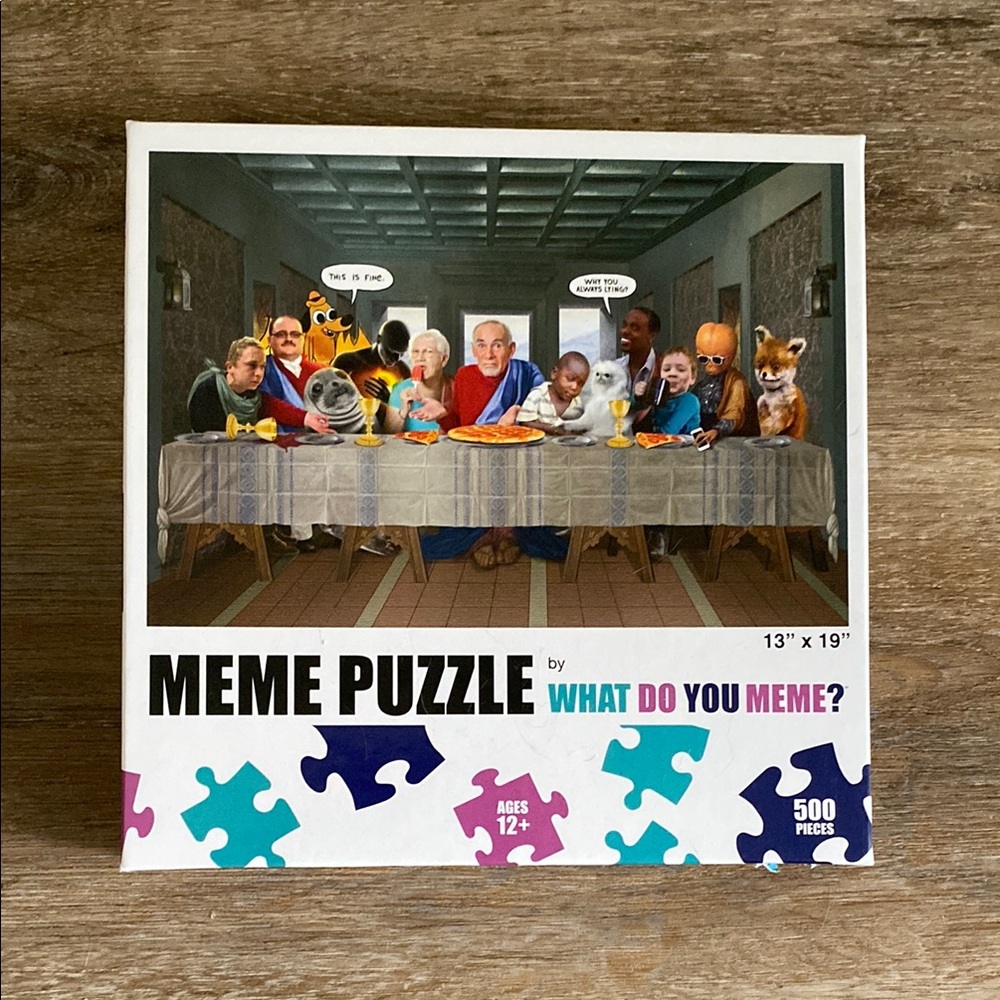 Meme Puzzle - Multicolor